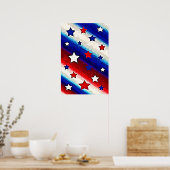 US FLAGGE Poster (Küche)