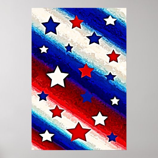 US FLAGGE Poster (Vorne)