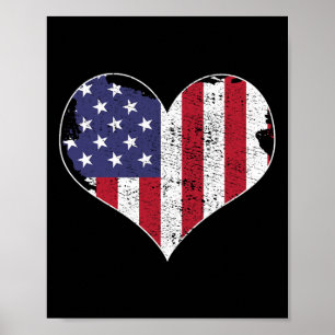 US-Flagge Poster