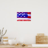 US Flagge-Poster Poster (Küche)