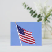 US Flagge Postkarte (Stehend Vorderseite)
