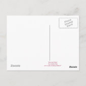 US Flagge Postkarte (Rückseite)