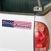US-Flagge: Proud American stars & stripes Autoaufkleber (Auf Lkw)