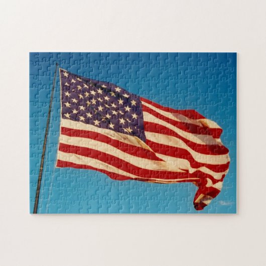 US Flagge Puzzle (Horizontal)