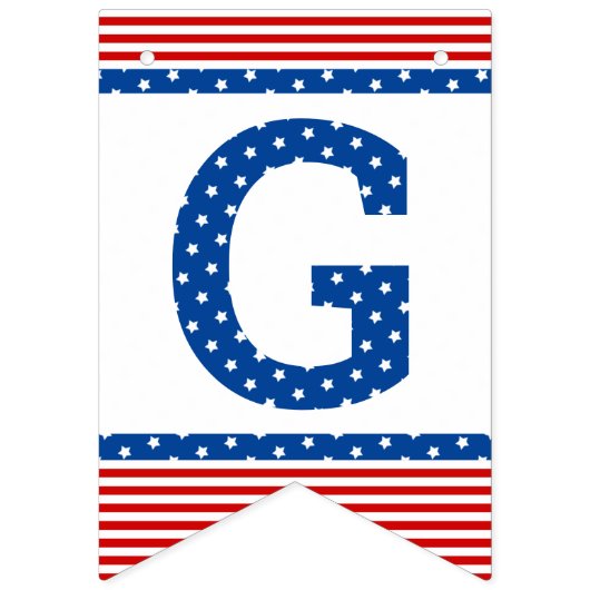 US Flagge Red White Blue melden sich zur Abstimmun (Dritte Fahne)