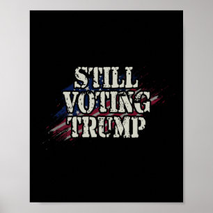 US-Flagge Retro Trump Shirt - Wahlverurteilter Fel Poster