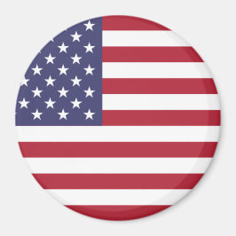 US-Flagge rot weiß und blau Magnet