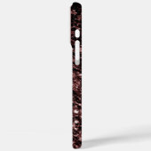 US-Flagge rustikale blaue Imitate Glitzern Case-Mate iPhone Hülle (Rückseite / Links)