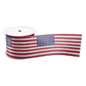 US FLAGGE SATINBAND (Spule)