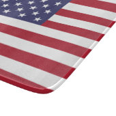 US FLAGGE SCHNEIDEBRETT (Ecke)