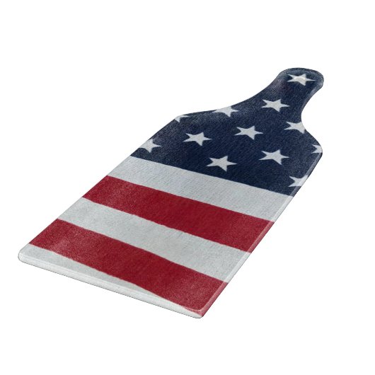 US Flagge Schneidebrett (Ecke)