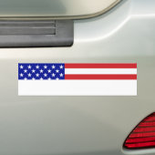 US-Flagge - Schreiben Sie Ihren eigenen Text Autoaufkleber (Auf Auto)
