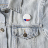 US-Flagge - Schreiben Sie Ihren eigenen Text Button (Beispiel)