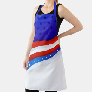 US Flagge Schürze