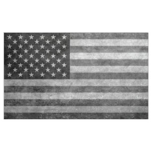 US-Flagge schwarz-weiß desaturierte Gewebe Stoff