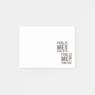 US-Flagge Schwarz-Weiß-Vintag-Retro Post-it Klebezettel