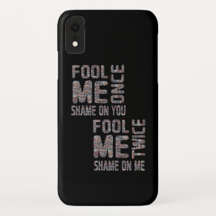 US-Flagge Schwarz-Weiß Vintage Retro Case-Mate iPhone Hülle