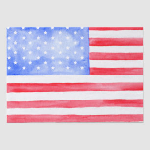 US Flagge Seidenpapier