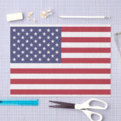US FLAGGE SEIDENPAPIER (Handwerk)