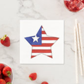US Flagge Serviette (Beispiel)