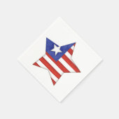 US Flagge Serviette (Ecke)