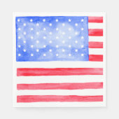 US Flagge Serviette (Vorderseite)