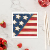 US Flagge Serviette (Beispiel)