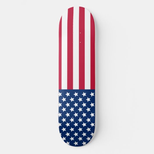 US-Flagge Skateboard (Vorderseite)