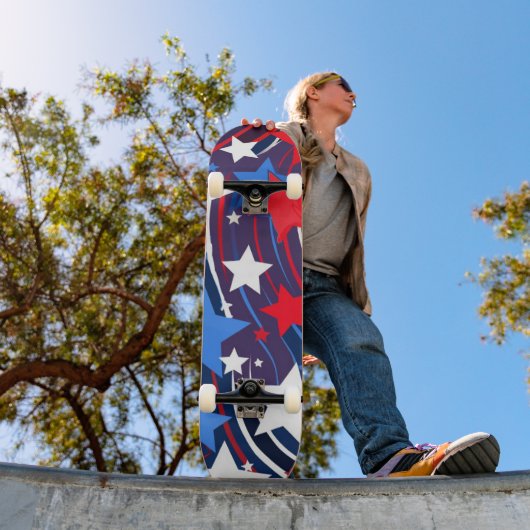 US Flagge Skateboard (Außenbereich 1)