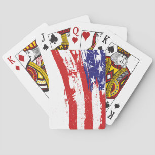 US-Flagge Spielkarten