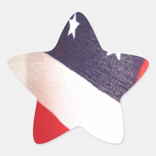 US Flagge Stern-Aufkleber (Vorderseite)