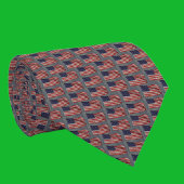 US-Flagge Stilvolle US Flagge binden an den Hals Krawatte