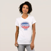 US Flagge stimmen USA ab - Wahl T-Shirt (Vorne ganz)