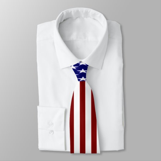 US-Flagge Stripte Krawatte (Gebunden)