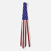 US-Flagge Stripte Krawatte (Vorderseite)
