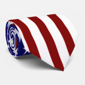 US-Flagge Stripte Krawatte (Gerollt)