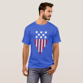 US Flagge T-Shirt (Vorne ganz)