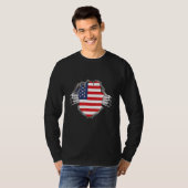 US-Flagge T-Shirt (Vorne ganz)