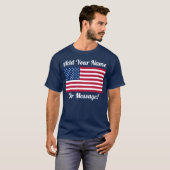 US-Flagge T-Shirt (Vorne ganz)