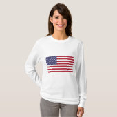 US FLAGGE T-Shirt (Vorne ganz)