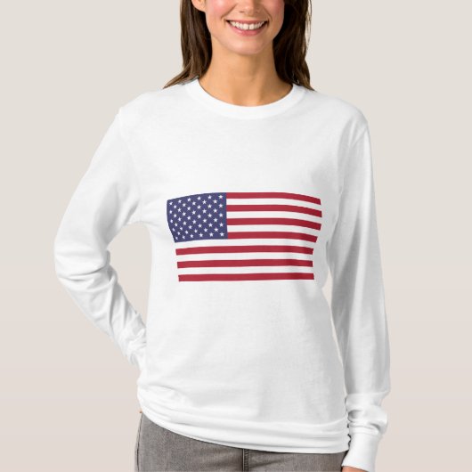 US FLAGGE T-Shirt (Vorderseite)