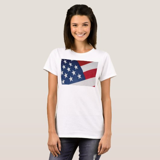 US Flagge T-Shirt (Vorne ganz)