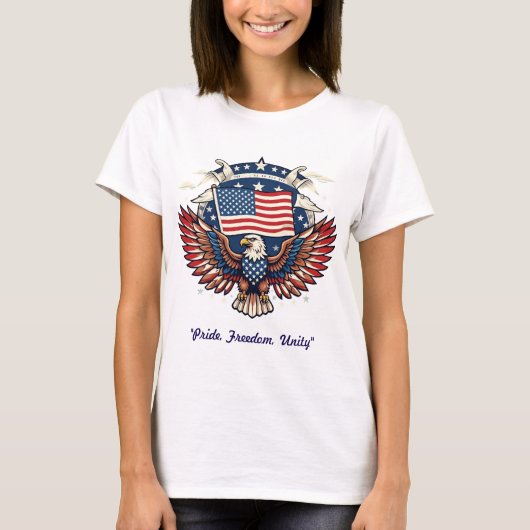 "US Flagge" T-Shirt (Vorderseite)
