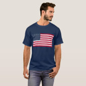 US-Flagge T-Shirt (Vorne ganz)