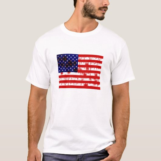 US Flagge T-Shirt (Vorderseite)