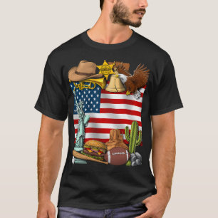 US-Flagge T-Shirt