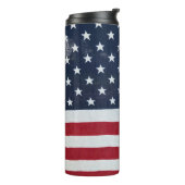 US Flagge Thermal Tumbler Thermosbecher (Nach links gedreht)