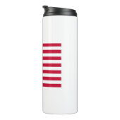 US Flagge Thermosbecher (Nach rechts gedreht)