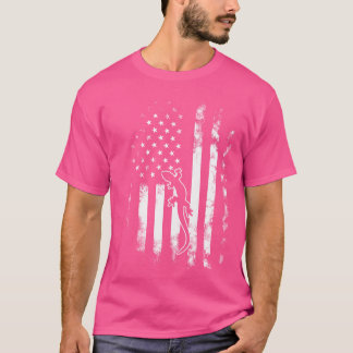 US-Flagge Tiger Salamander T-Shirt