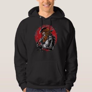 US-Flagge 'Til Walhalla Wikinger Krieger Wikinger Hoodie